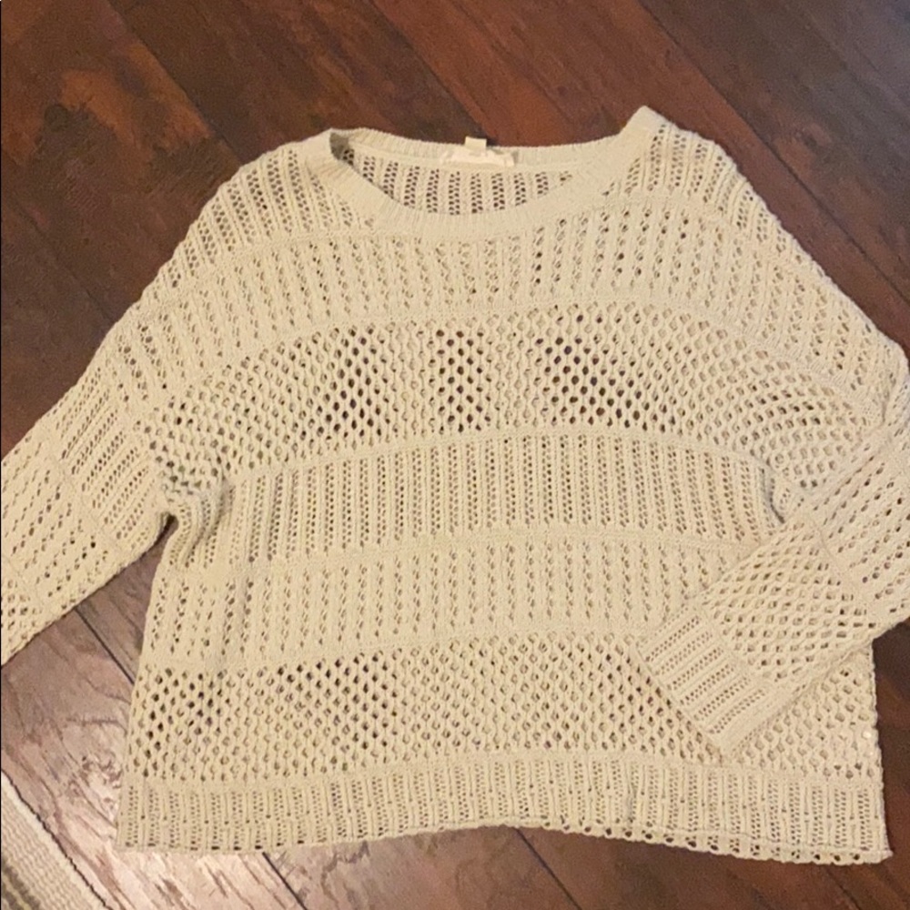 Crochet sweater